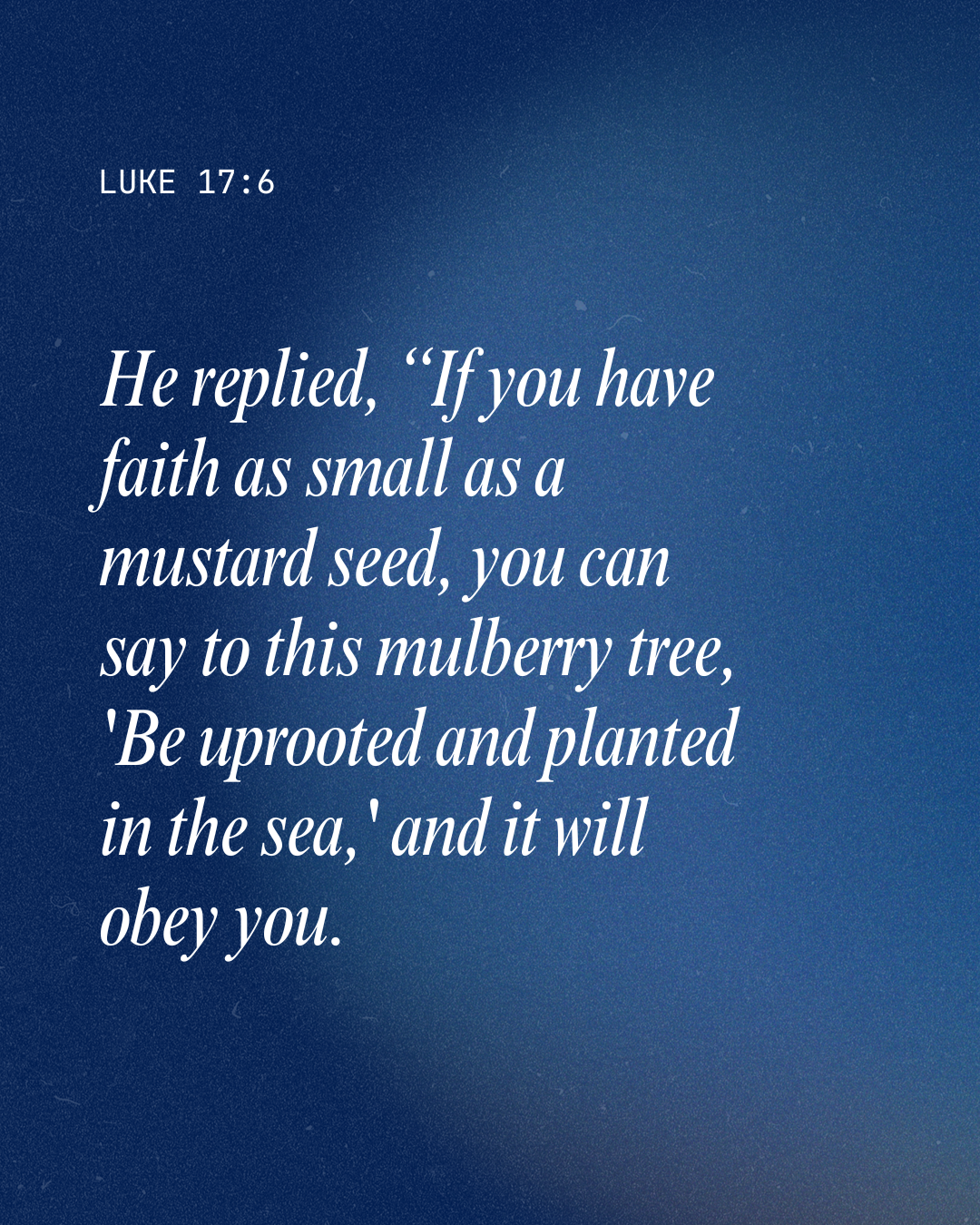 Luke 17:6 bible verse image