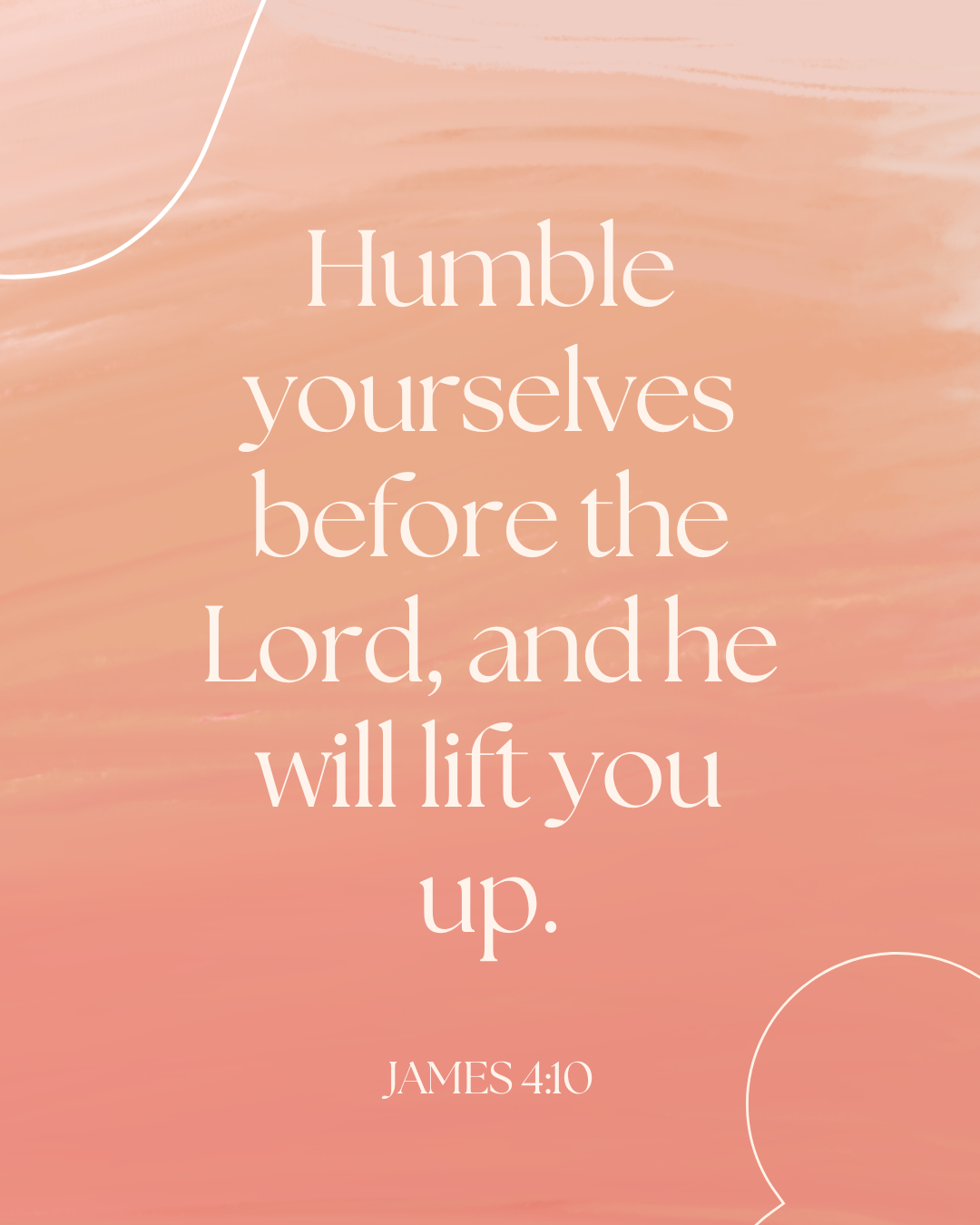 James 4:10 bible verse image