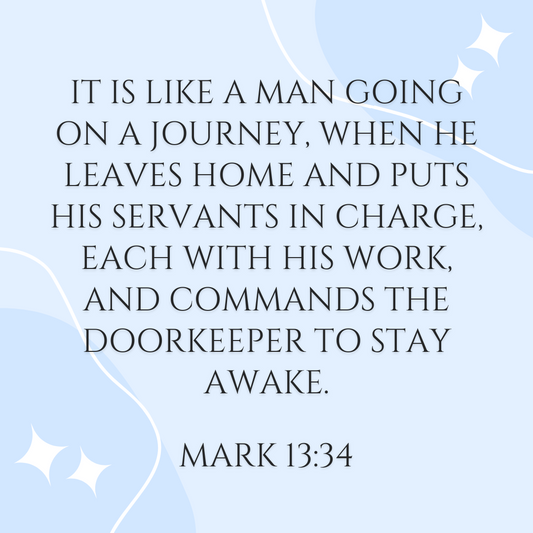 Luke 13:34 Bible Verse Image. Parable of the "thief in the night".