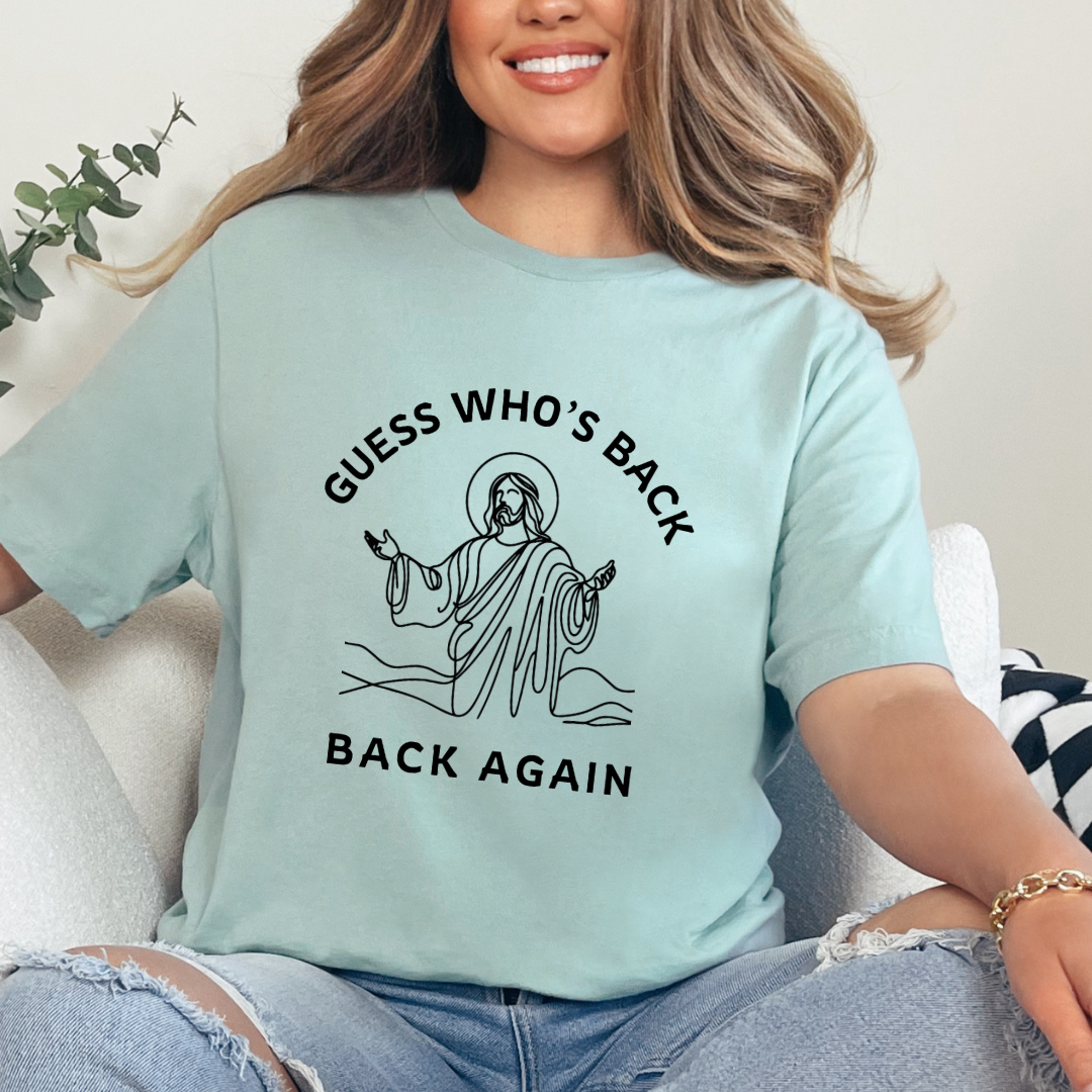 Funny Easter Shirt | Resurrection Sunday Tee | Guess Who’s Back Shirt