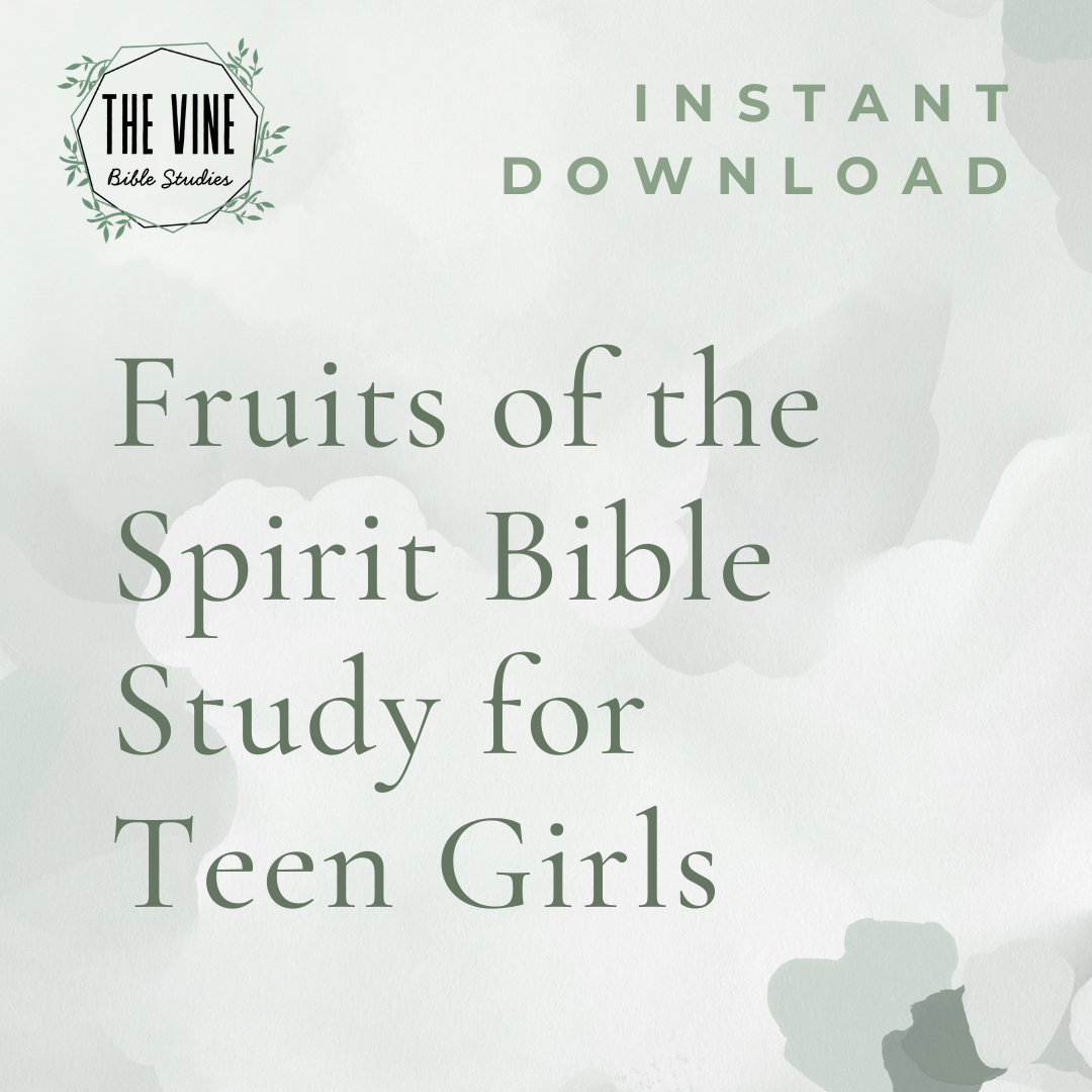 Fruits of the Spirit Bible Study for Teen Girls - Kingdom Threads by Amy