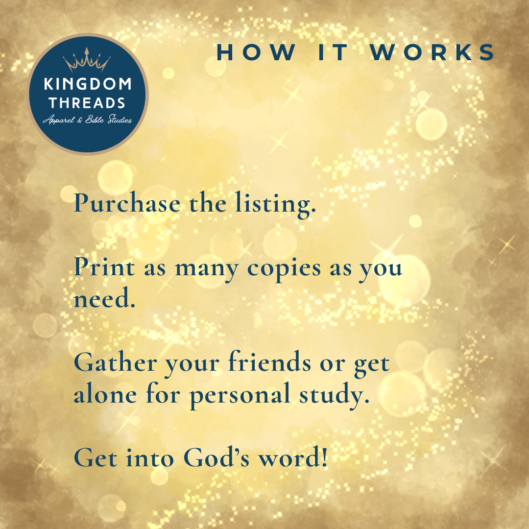Printable Love & Relationships Bible Study for Teen Girls - Teen Personal Devotions - Group Study Guide Digital Files (Copy)