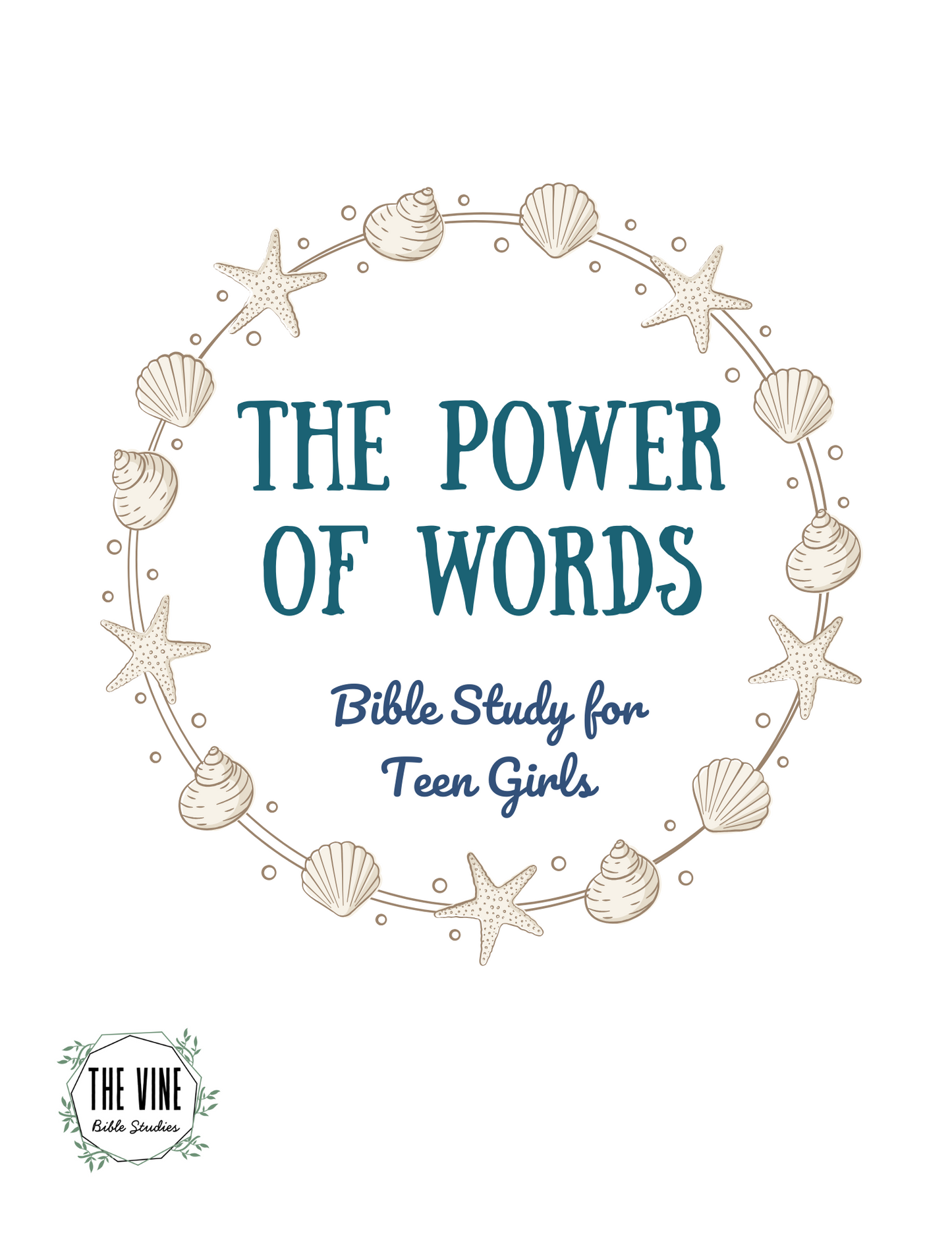 The Power of Words Printable Bible Study for Teen Girls