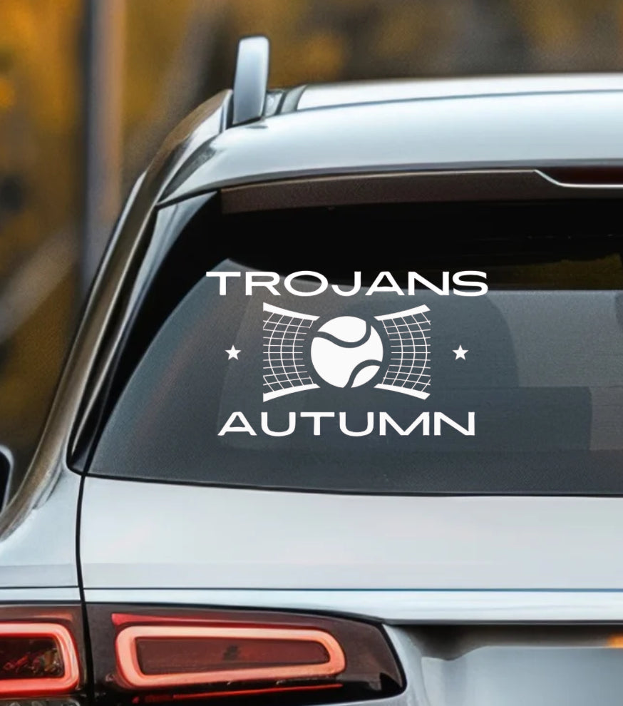 Custom Trojans Sports Decals | Personalized Stickers for Teams & Fans - Kingdom Threads by Amy