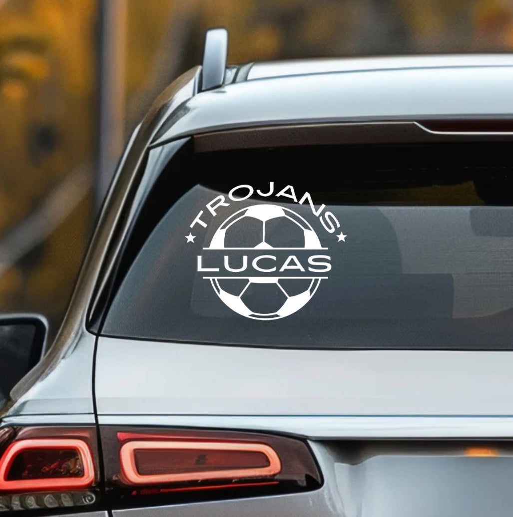 Custom Trojans Sports Decals | Personalized Stickers for Teams & Fans - Kingdom Threads by Amy
