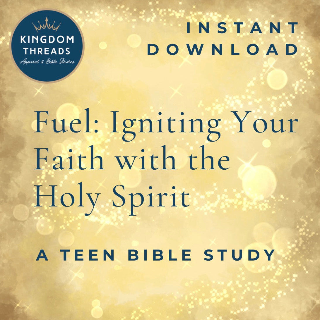 Fuel: Igniting Your Faith with the Holy Spirit Bible Study - Printable Bible Study - Group Devotional - Digital Files