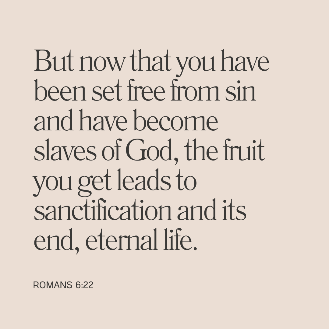 Romans 6:22 Bible Verse Image