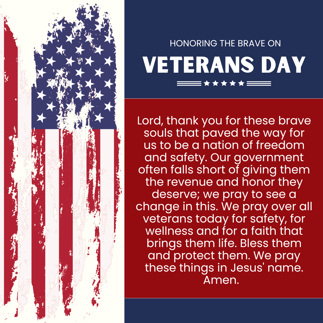 Veterans Day Prayer