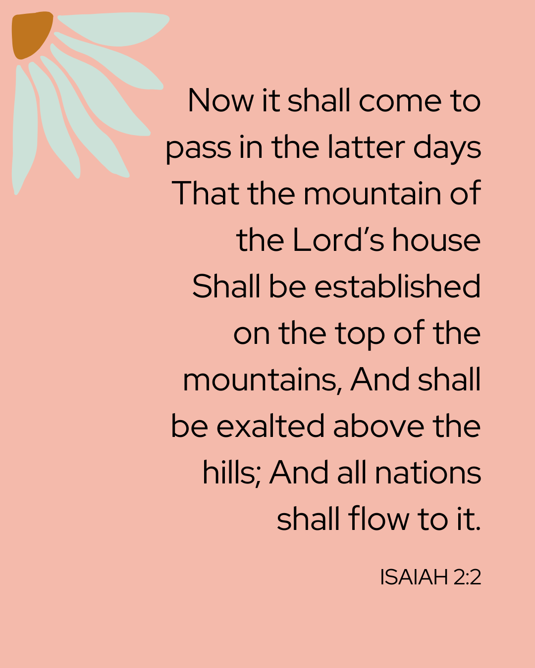 A Vision of Peace: End Times Prophecy in Isaiah 2:2-4 Bible Study