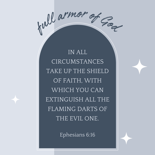 Ephesians 6:16 Bible Verse image