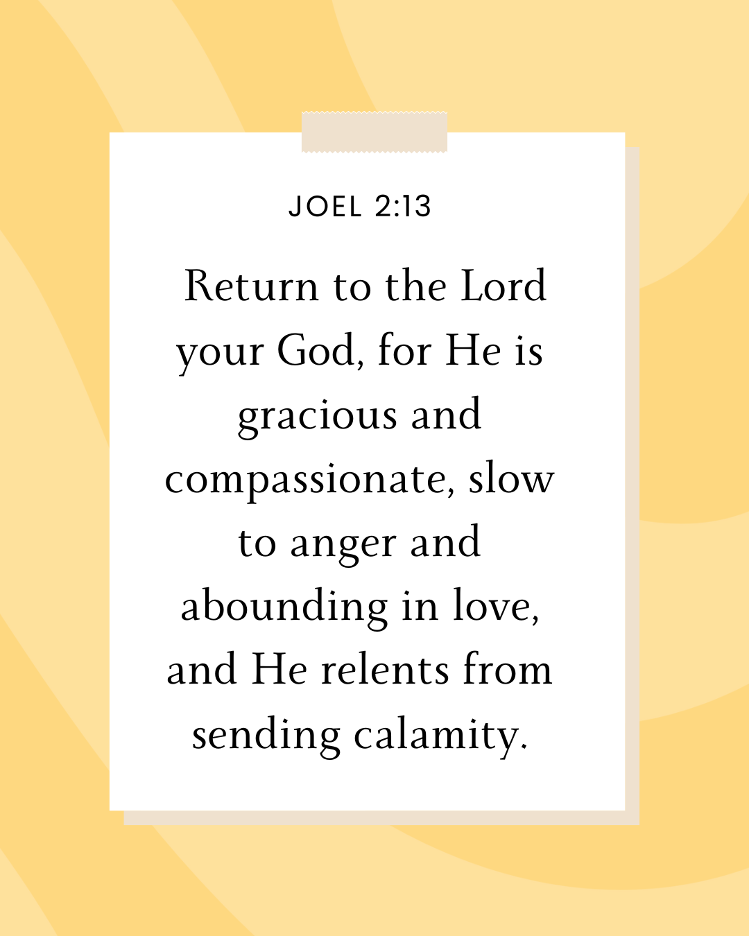 joel 2:13 bible verse image