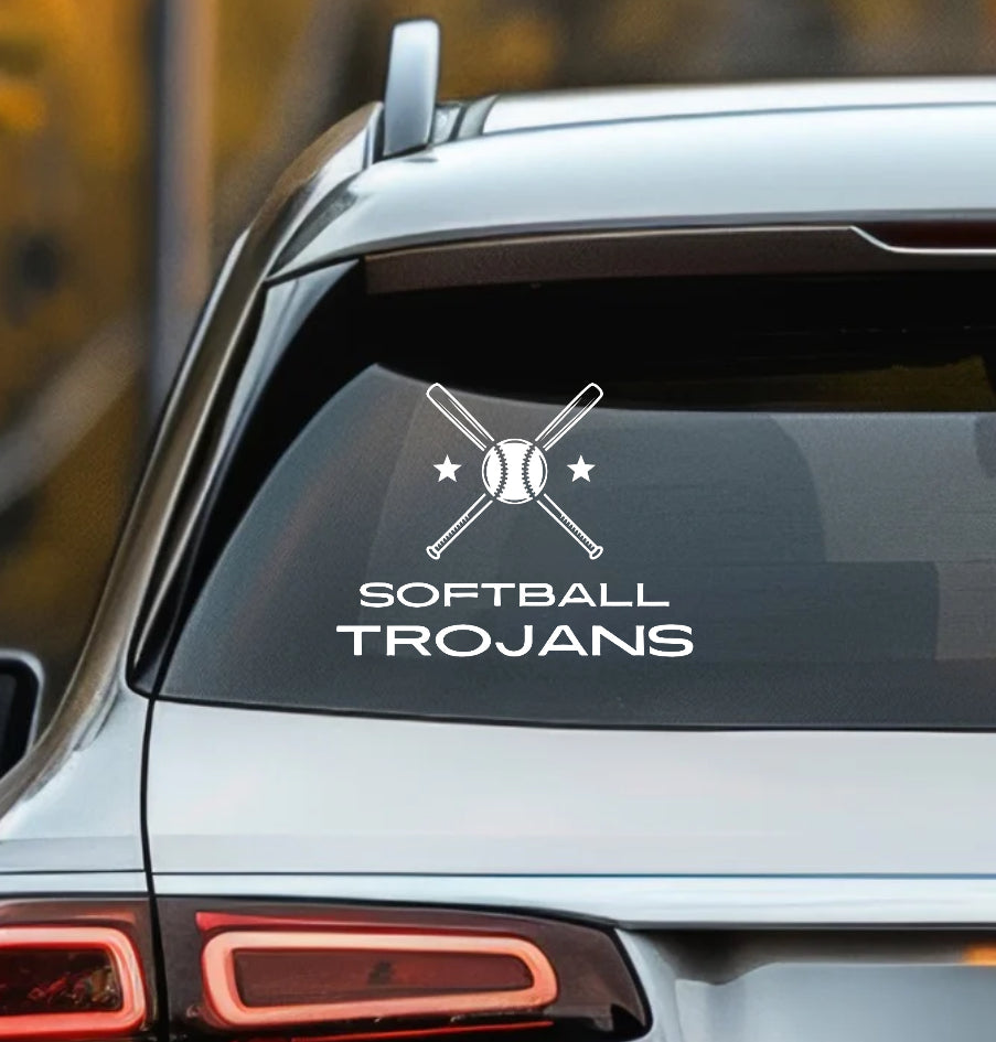 Trojans Sports Decals | Stickers for Teams & Fans. - Kingdom Threads by Amy