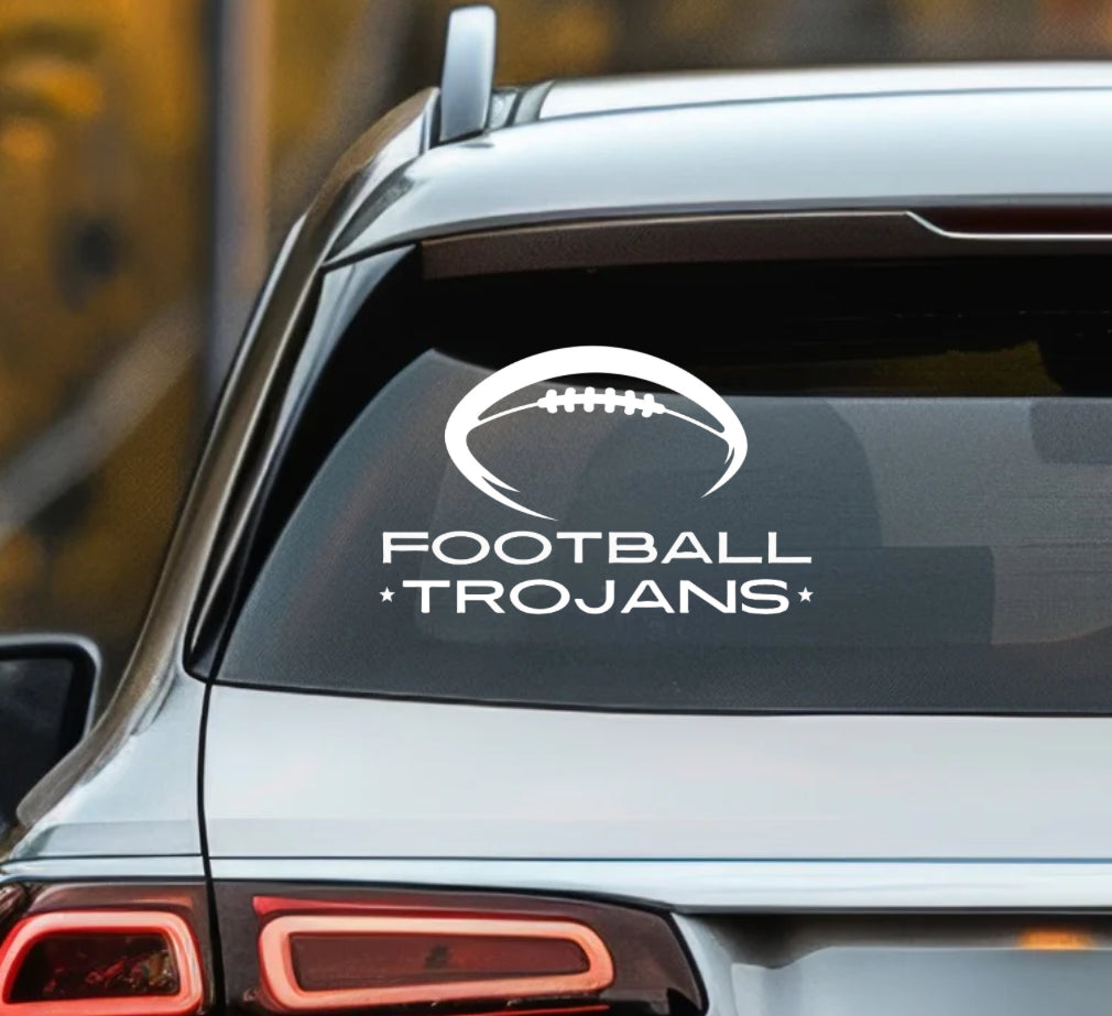 Trojans Sports Decals | Stickers for Teams & Fans. - Kingdom Threads by Amy