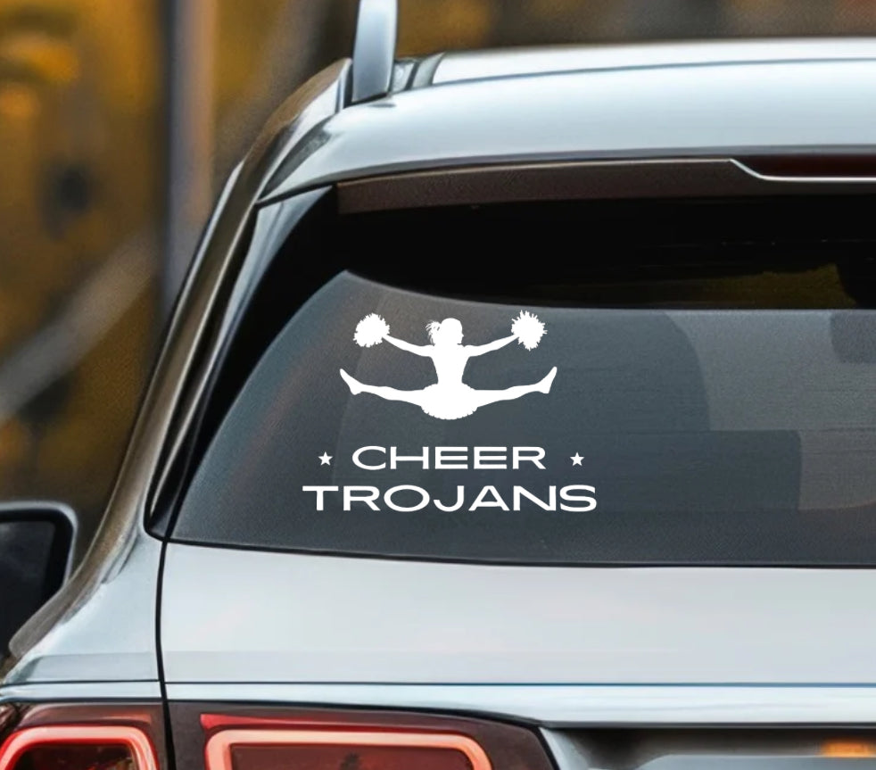 Trojans Sports Decals | Stickers for Teams & Fans. - Kingdom Threads by Amy