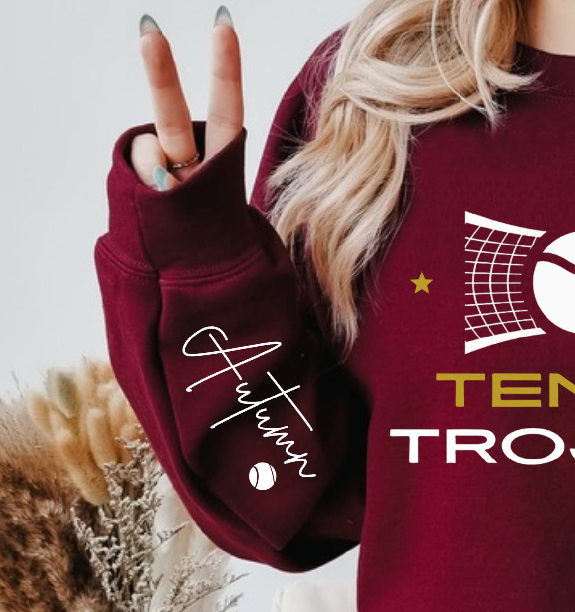 Trojan's Tennis Hoodie - Kingdom Threads by Amy