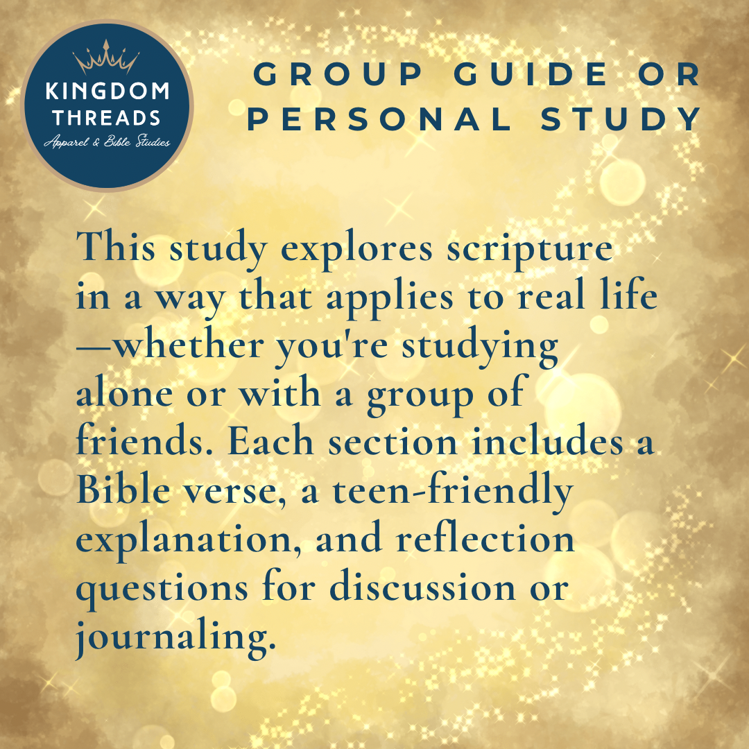 Printable Biblical Love - 1 Corinthians 13 Bible Study for Teen Girls - Teen Personal Devotions - Group Study Guide Digital Files (Copy) (Copy)