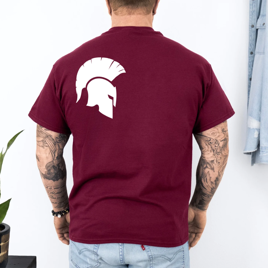 Trojans "Trojan" T-Shirt, Customizable Team Shirt for Students & Parents, Perfect Sports Gift for Fans - Kingdom Threads by Amy