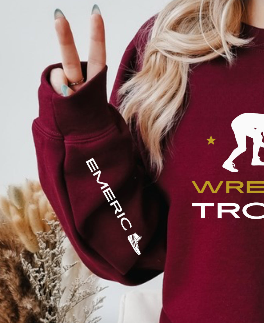 Trojan's Wrestling Hoodie - Kingdom Threads by Amy