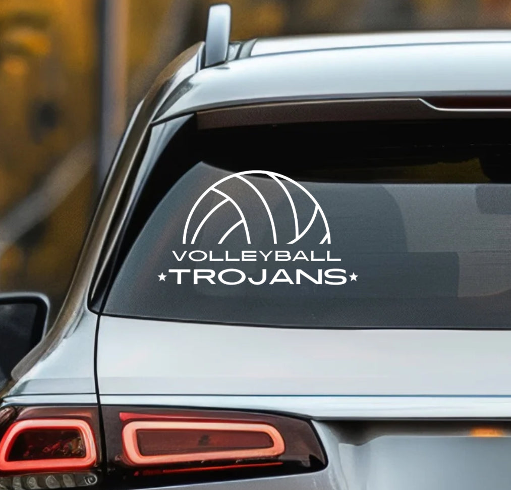 Trojans Sports Decals | Stickers for Teams & Fans. - Kingdom Threads by Amy