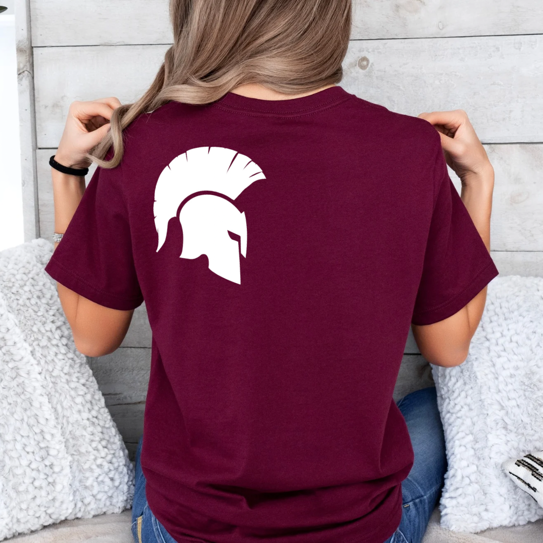 Trojans "Trojan" T-Shirt, Customizable Team Shirt for Students & Parents, Perfect Sports Gift for Fans - Kingdom Threads by Amy