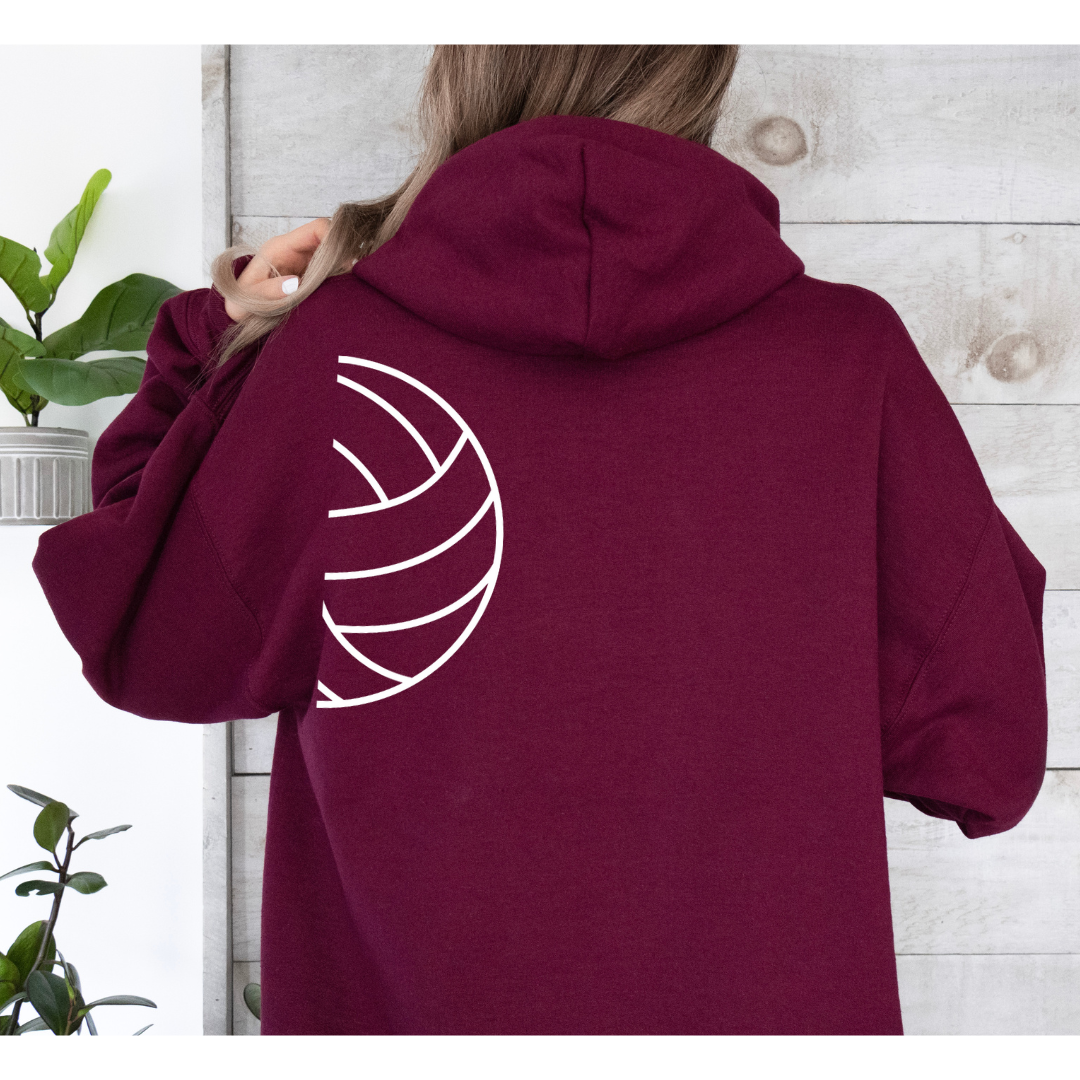 Trojan's Volleyball Hoodie - Kingdom Threads by Amy