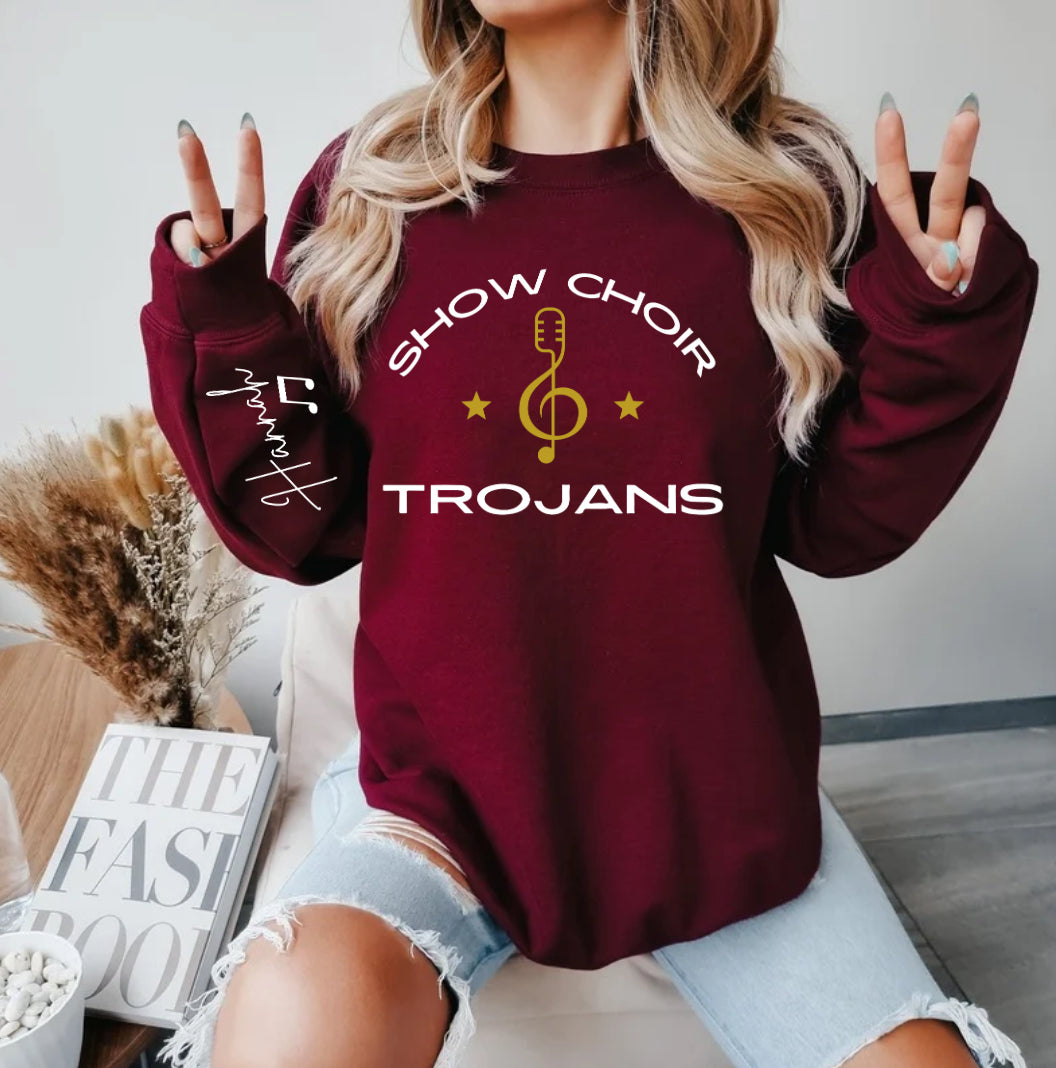 Trojan's Show Choir Hoodie - Kingdom Threads by Amy