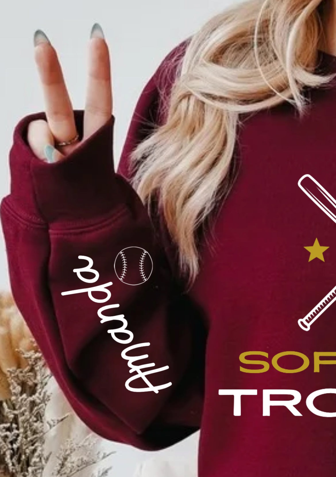 Trojan's Softball Hoodie - Kingdom Threads by Amy