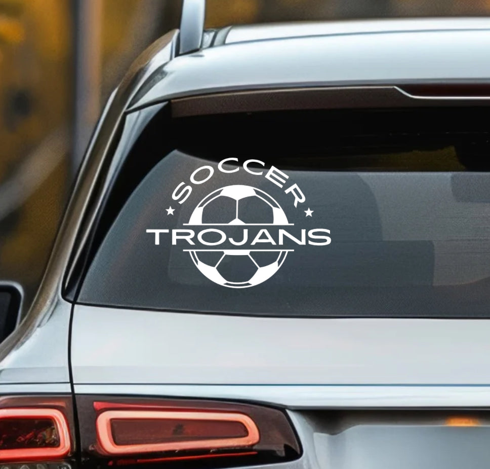 Trojans Sports Decals | Stickers for Teams & Fans. - Kingdom Threads by Amy