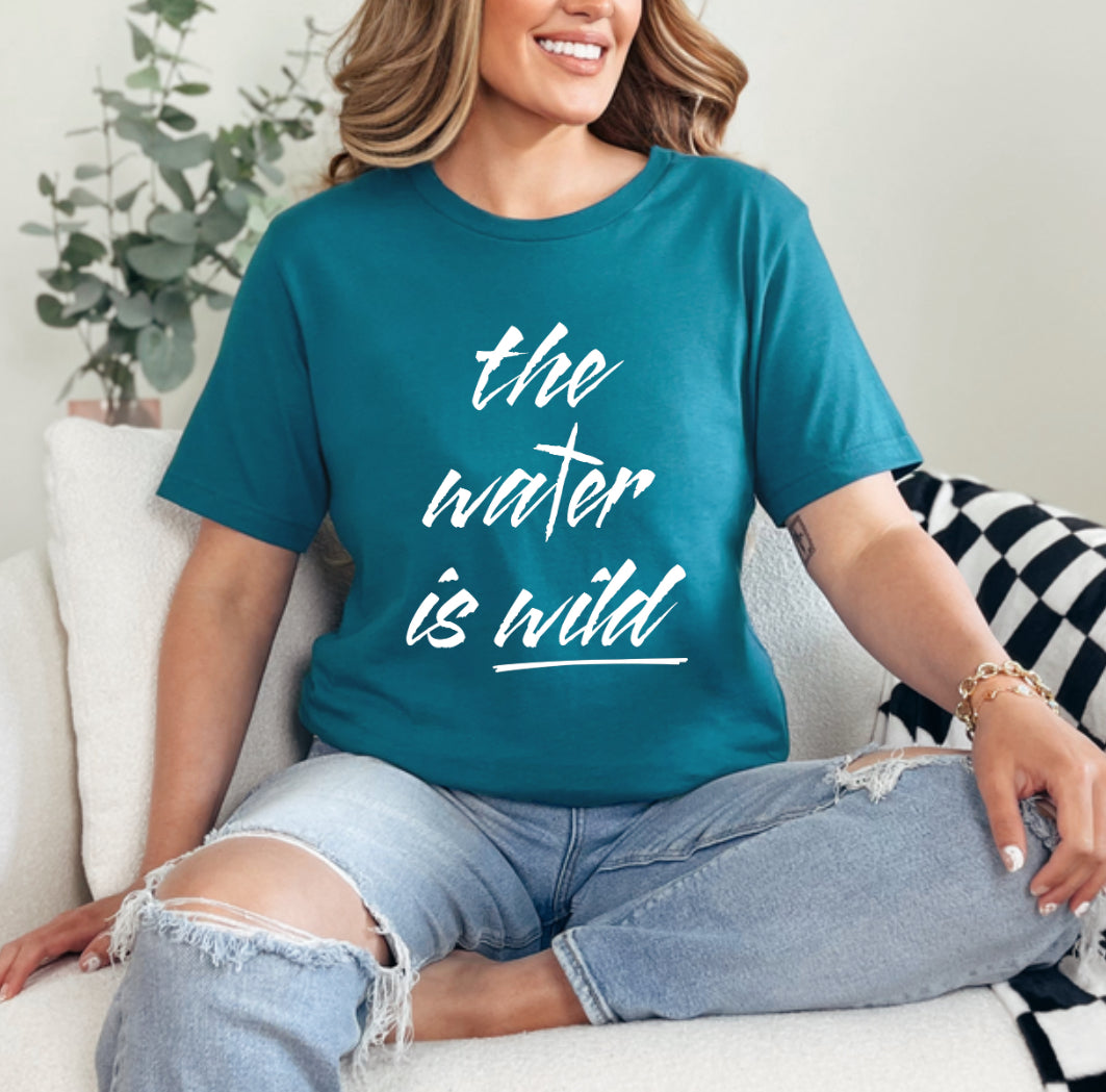 Water is Wild Shirt - Worship Song Inspired Tee - Christian Apparel for Men & Women - Kingdom Threads by Amy