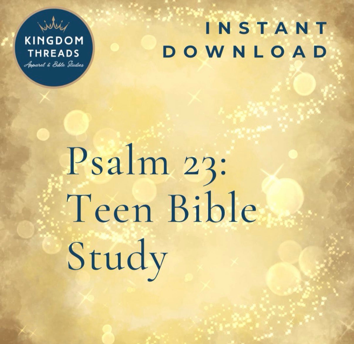 Psalm 23 Bible Study for Teen Girls - Digital Printable