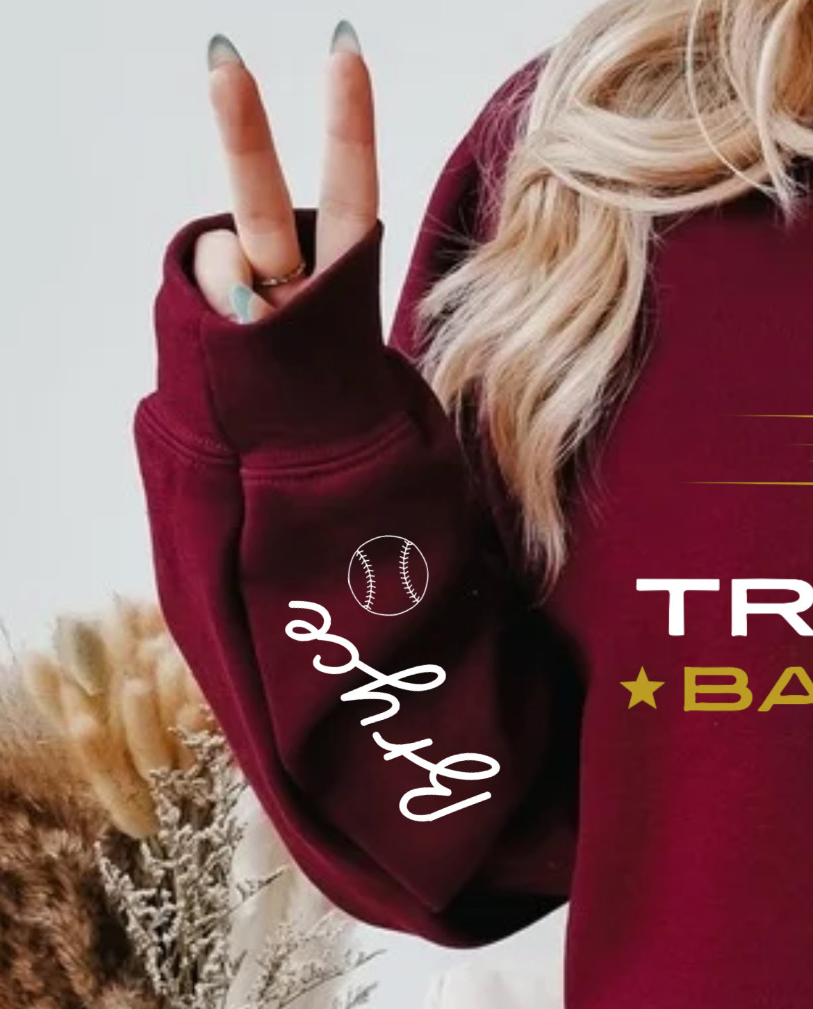 Trojan's Baseball Hoodie - Kingdom Threads by Amy