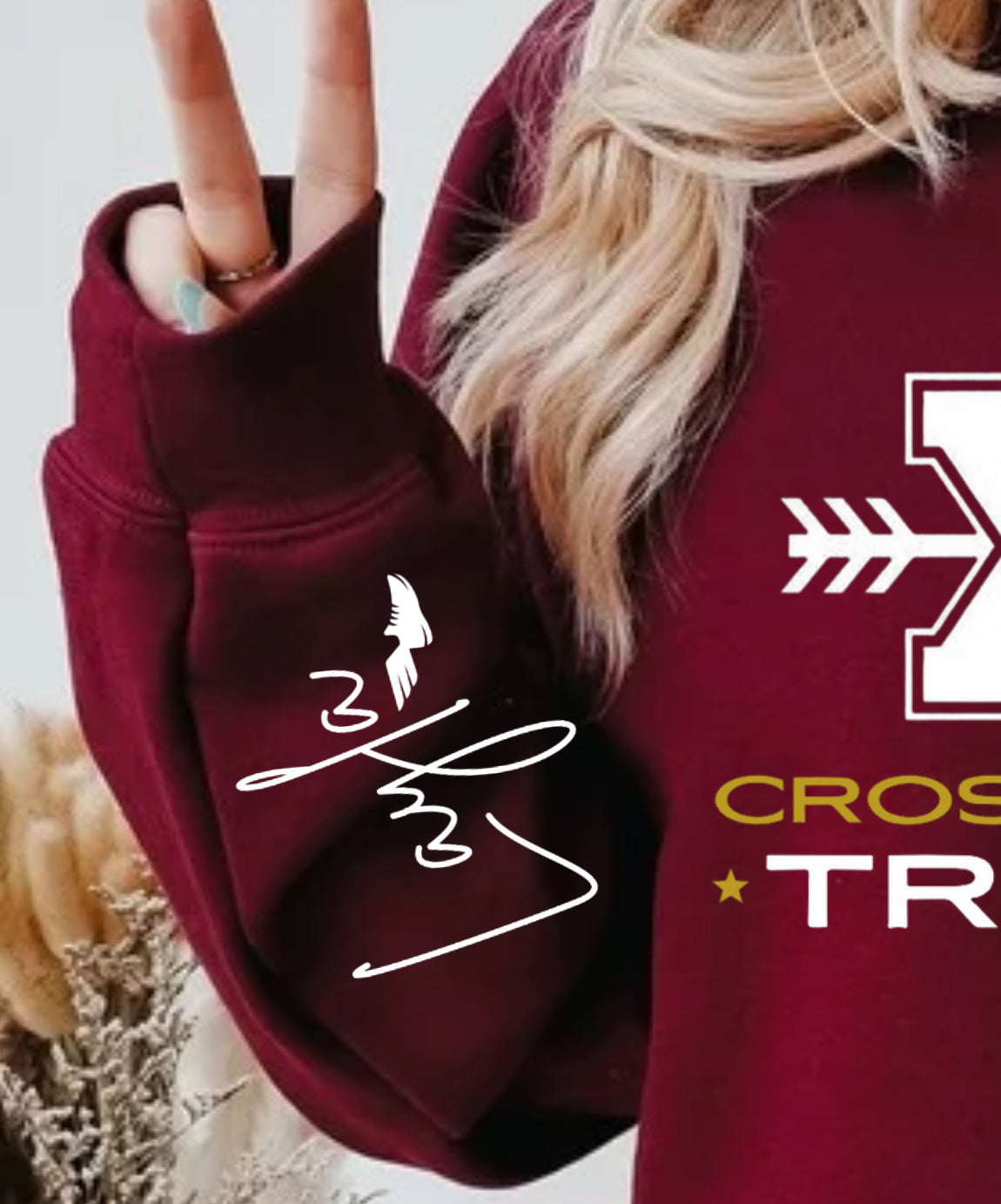 Trojan's Cross Country Hoodie - Kingdom Threads by Amy