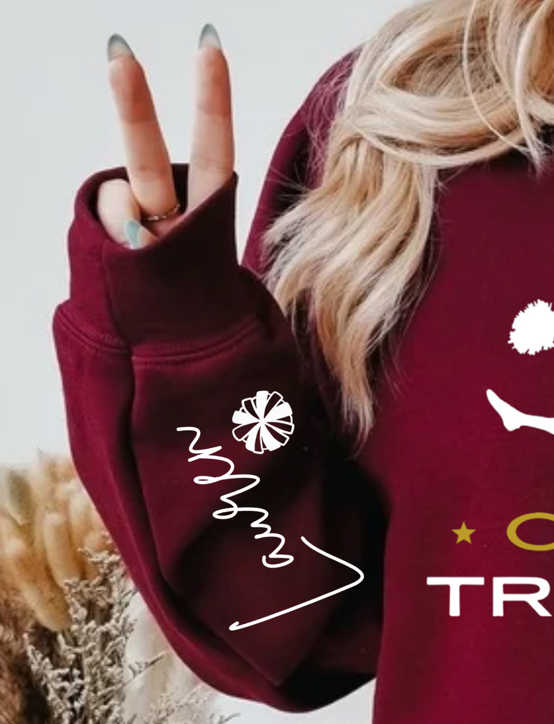 Trojan's Cheerleading Hoodie - Kingdom Threads by Amy