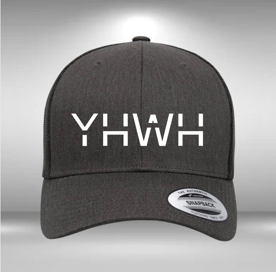 YHWH Hat - Yahweh SnapBack - Christian Trucker Hat - Faith Apparel