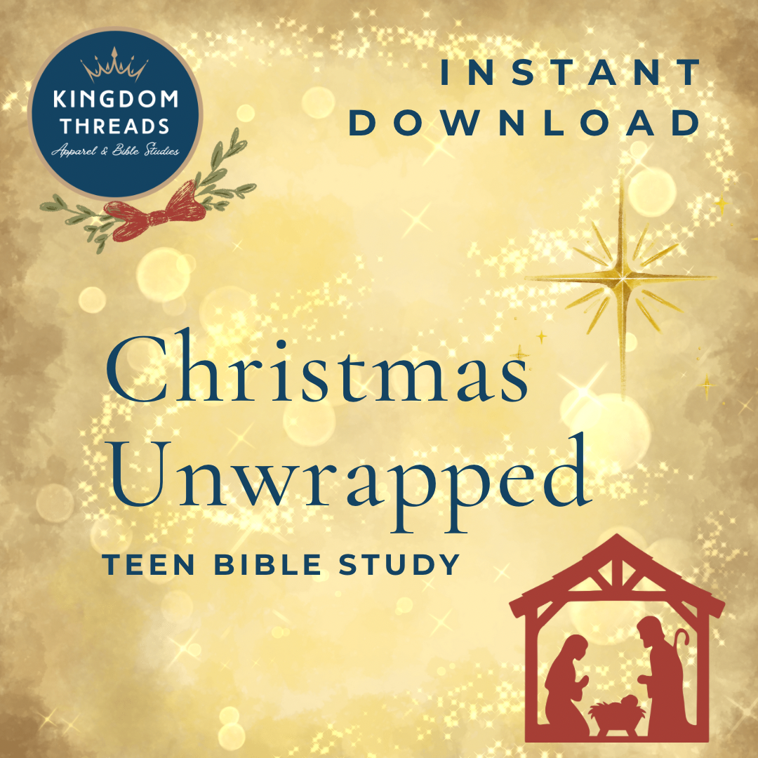 Christmas Unwrapped Teen Bible Study: Printable Devotional (Digital Files)